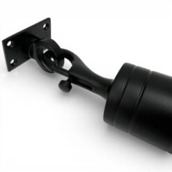 24mm olive softline barrier rope powder coated black trigger hooks & eyeplates 4