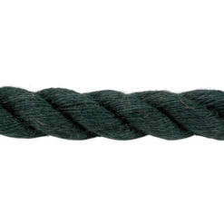 24mm dark green jute gym climbing rope with 6 soft eye shackle 4