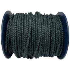 4mm dark green natural jute rope reel 2