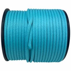 baby blue spiral braided polypropylene 1