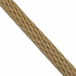 beige spiral braided polypropylene 6