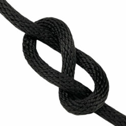 black spiral braided polypropylene 5