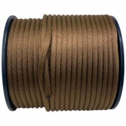 brown spiral braided polypropylene 1