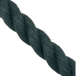 dark green natural jute gym rope with soft eye 1