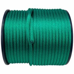 emerald green spiral braided polypropylene 1