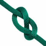 6mm Emerald Green Spiral Braided Polypropylene Rope x 10 Metres