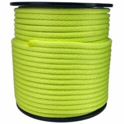 fluorescent yellow spiral braided polypropylene 4