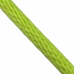 fluorescent yellow spiral braided polypropylene 6