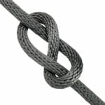6mm Grey Spiral Braided Polypropylene Rope x 10 Metres