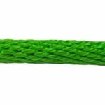 12mm Lime Green Spiral Braided Polypropylene Rope (By The Metre)