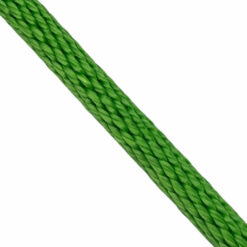 lime green spiral braided polypropylene 6