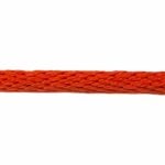 10mm Orange Spiral Braided Polypropylene Rope (By The Metre)
