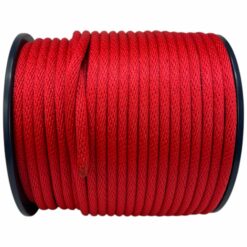 red spiral braided polypropylene 1