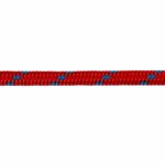 6mm Red with Blue Fleck Braided Polyester Rope - By The Metre