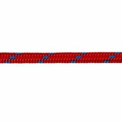 red with blue fleck braided polyester rope 5