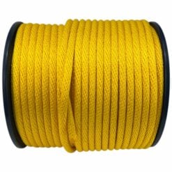 yellow spiral braided polypropylene 1