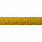 6mm Yellow Spiral Braided Polypropylene Rope (By The Metre)