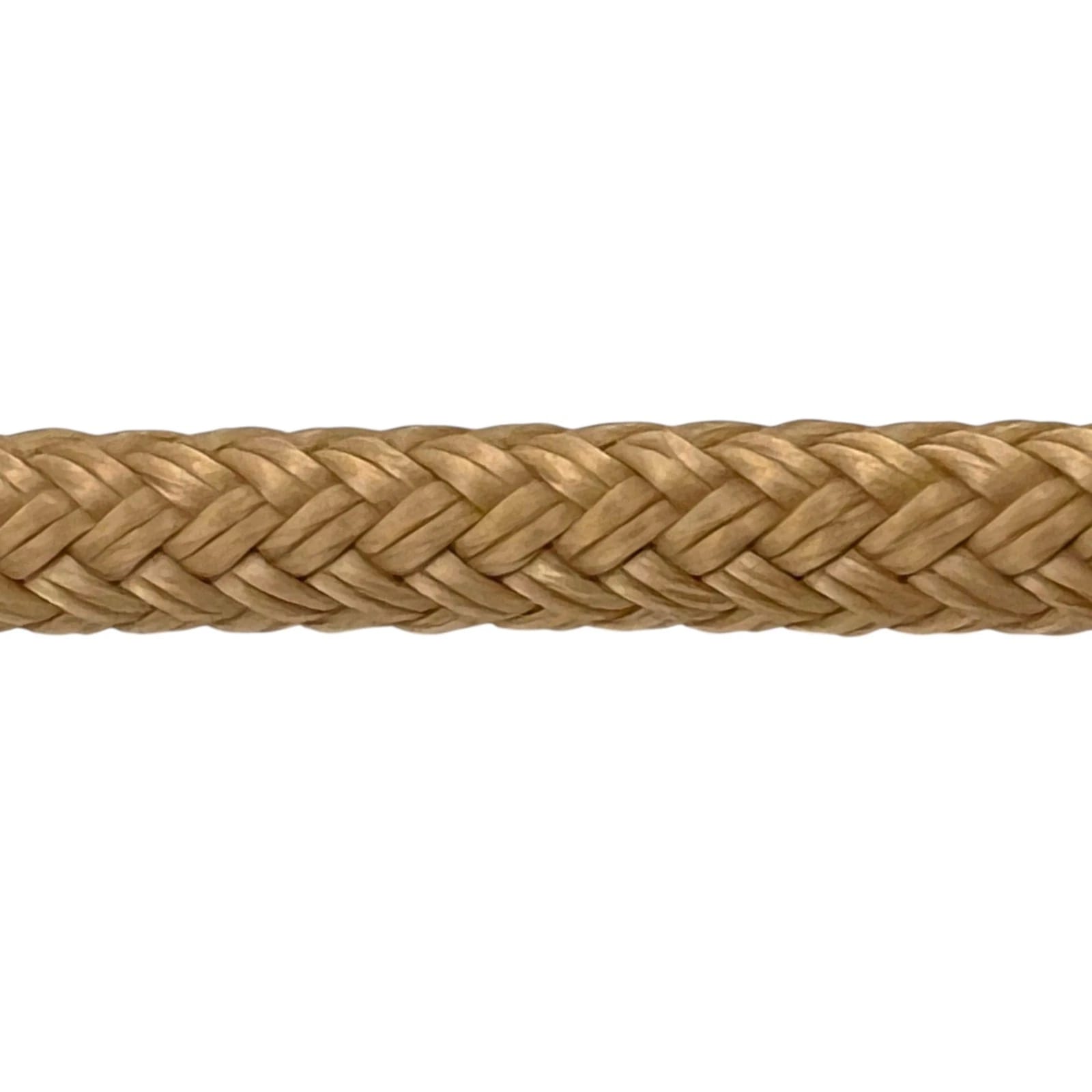 beige double braided polyester rope 1