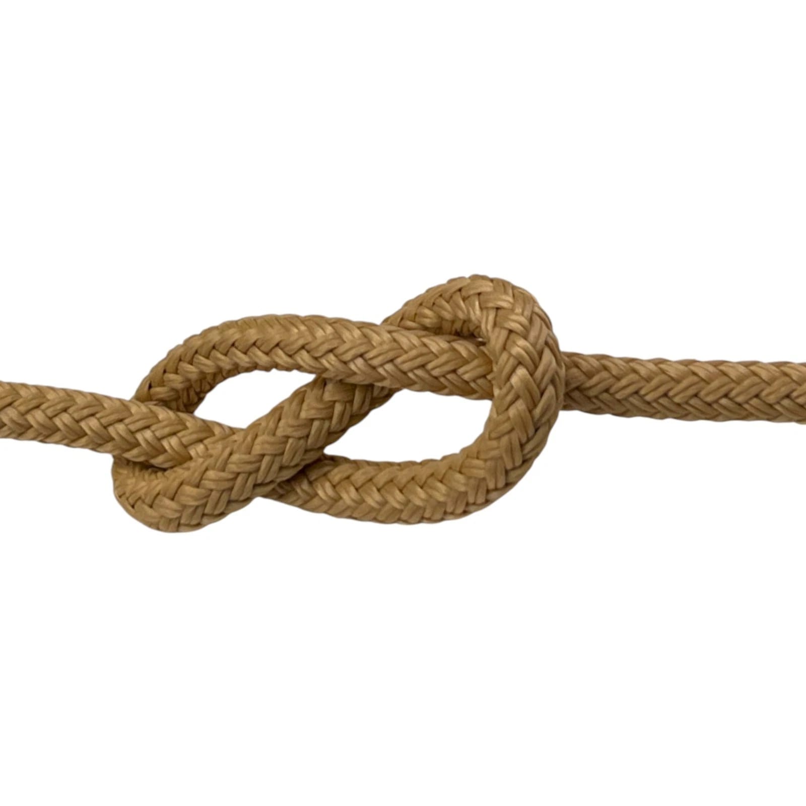 beige double braided polyester rope 3